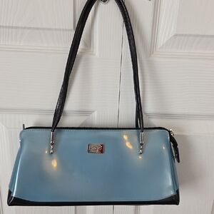 Beijo Classic Blue and Black Women's Handbag